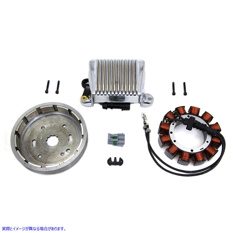 32-0871 オルタネーター充電システム キット 45 アンペア 取寄せ Vツイン Alternator Charging System Kit 45 Amp (検索用／