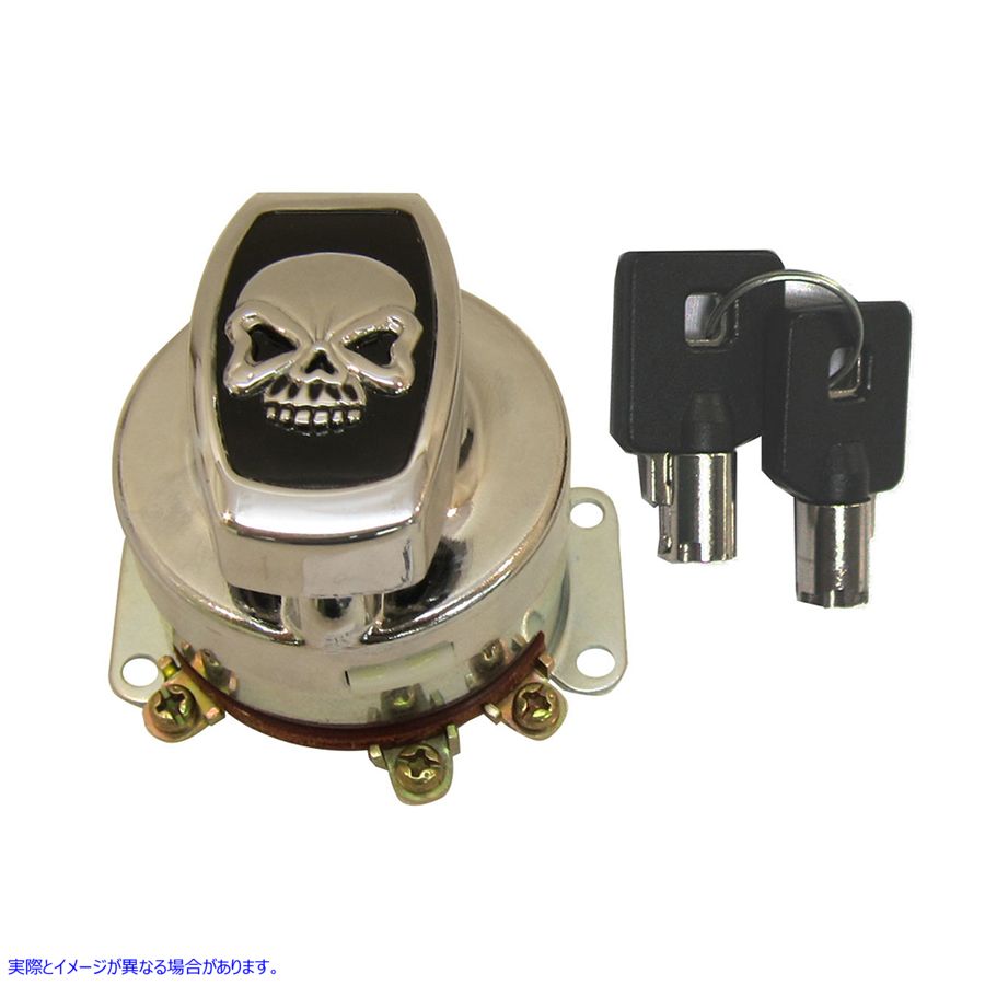 32-1196 ファットボブ点火スイッチ 5 端子付き 取寄せ Vツイン Fat Bob Ignition Switch with 5 Terminals (検索用／