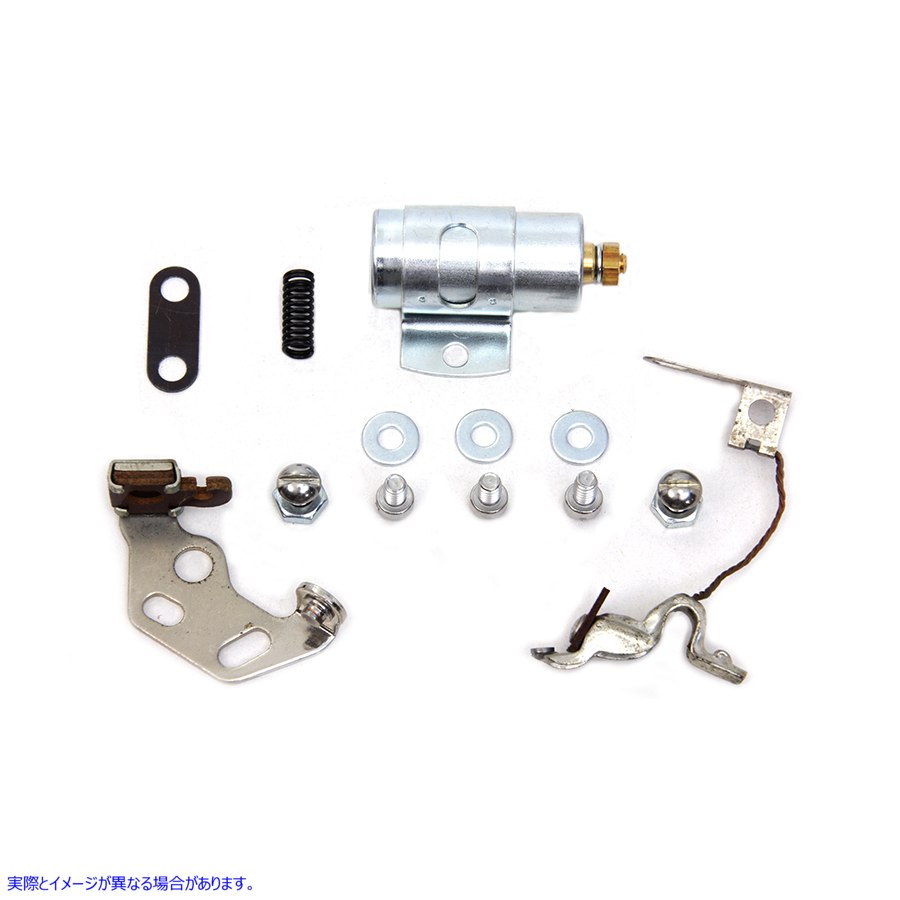 32-1287 点火ポイントとコンデンサーキット Ignition Points and Condenser Kit 取寄せ Vツイン (検索用／