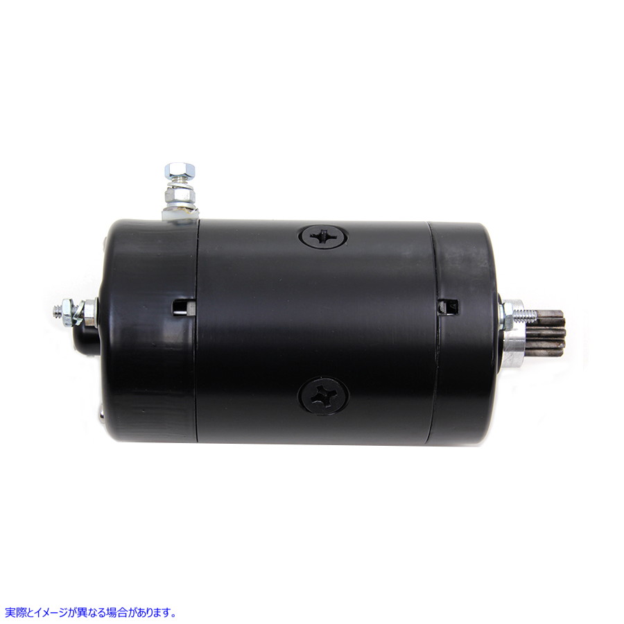 32-1307 日立タイプ ブラック スターター モーター Hitachi Type Black Starter Motor 取寄せ Vツイン (検索用／31570-73