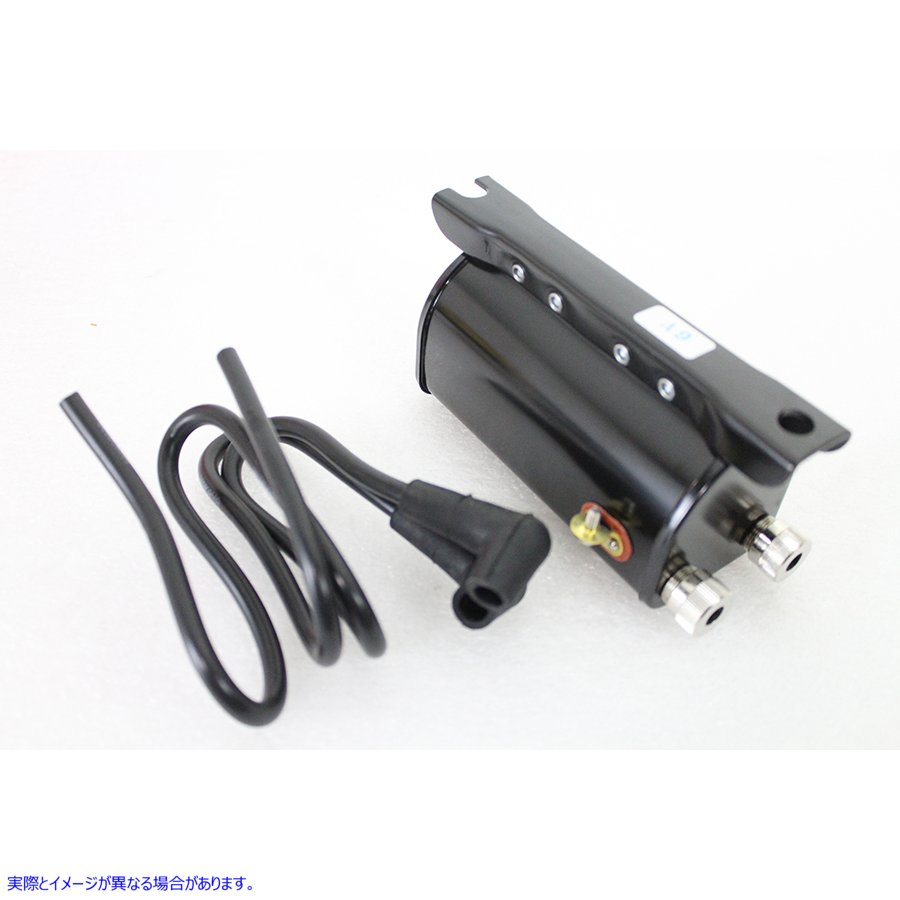 32-1338 在庫 6 ボルト レプリカ点火コイル ブラック 取寄せ Vツイン Stock 6 Volt Replica Ignition Coil Black (検索用／31604