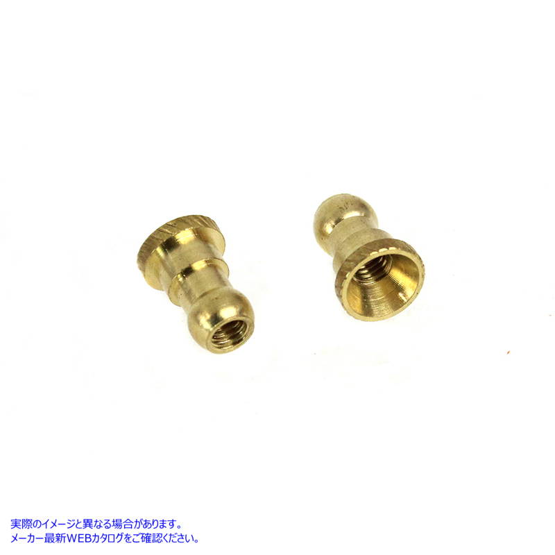 32-1353 スパークプラグターミナル真鍮ナット 取寄せ Vツイン Spark Plug Terminal Brass Nut (検索用／32370-26