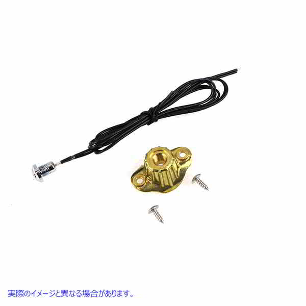 32-1379 オールドスクールシングルスイッチキット真鍮仕上げ Old School Single Switch Kit Brass Finish 取寄せ Vツイン (検索