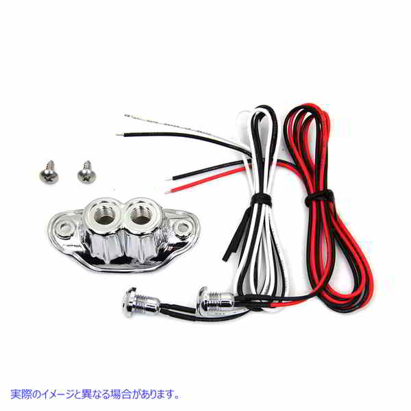 32-1380 オールドスクール デュアル スイッチ キット クローム Old School Dual Switch Kit Chrome 取寄せ Vツイン (検索用／