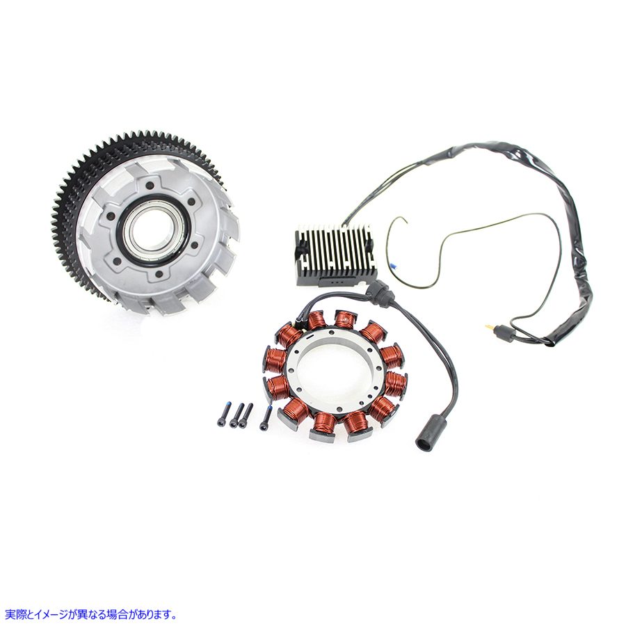 32-1432 オルタネーター 19 アンペア充電システム キット 取寄せ Vツイン Alternator 19 Amp Charging System Kit (検索用／