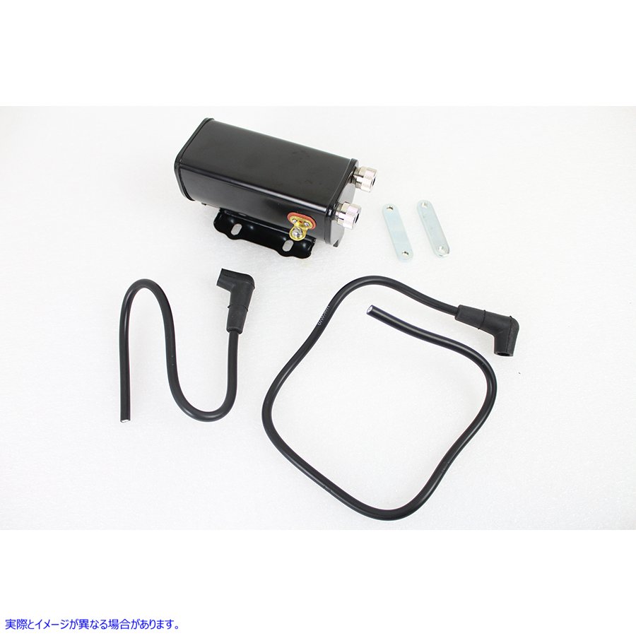 32-1434 レプリカ ブラック 6 ボルト コイル 取寄せ Vツイン Replica Black 6 Volt Coil (検索用／