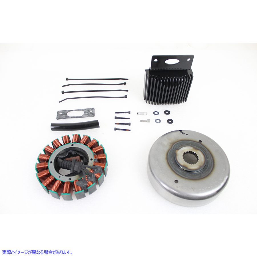 32-1473 FLT 56 アンペア三相オルタネーター キット 取寄せ Vツイン FLT 56 Amp Three Phase Alternator Kit (検索用／ Cycle El