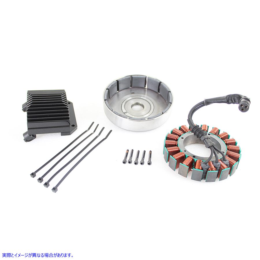 32-1477 FXD 50 アンペア三相オルタネーター キット 取寄せ Vツイン FXD 50 Amp Three Phase Alternator Kit (検索用／ Cycle El