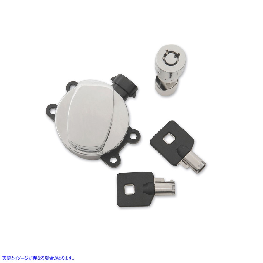 32-1479 サイドヒンジイグニッションスイッチクロームフォークロック付き Side Hinge Ignition Switch Chrome with Fork Lock 取