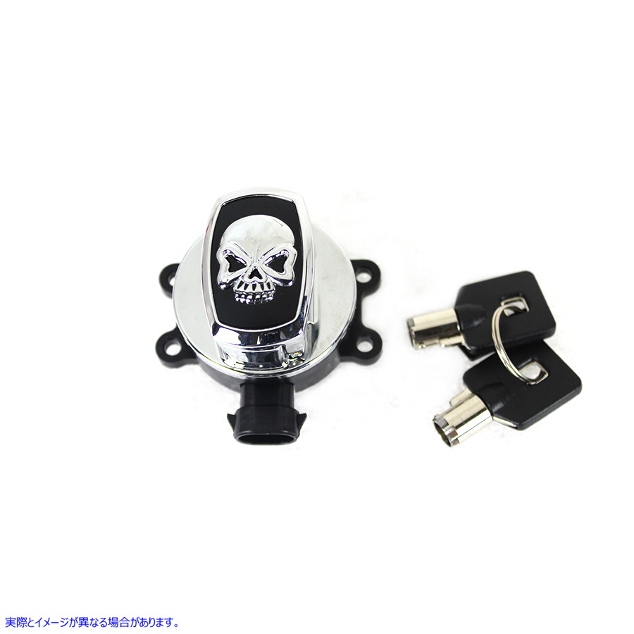 32-1588 レプリカスカル点火スイッチ Replica Skull Ignition Switch 取寄せ Vツイン (検索用／71517-11