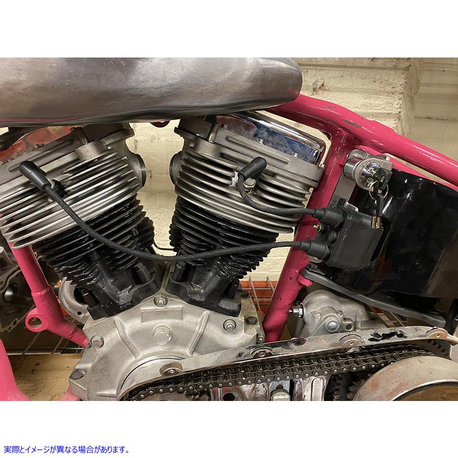 32-1615 ビッグツインコイルマウント スイッチブラケット未加工付き 取寄せ Vツイン Big Twin Coil Mount with Switch Bracket R