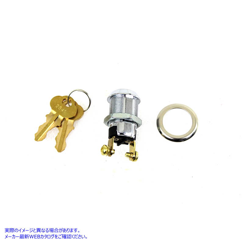 32-1773 2 ポジション ミニ キー イグニッション スイッチ 2 Position Mini Key Ignition Switch 取寄せ Vツイン (検索用／