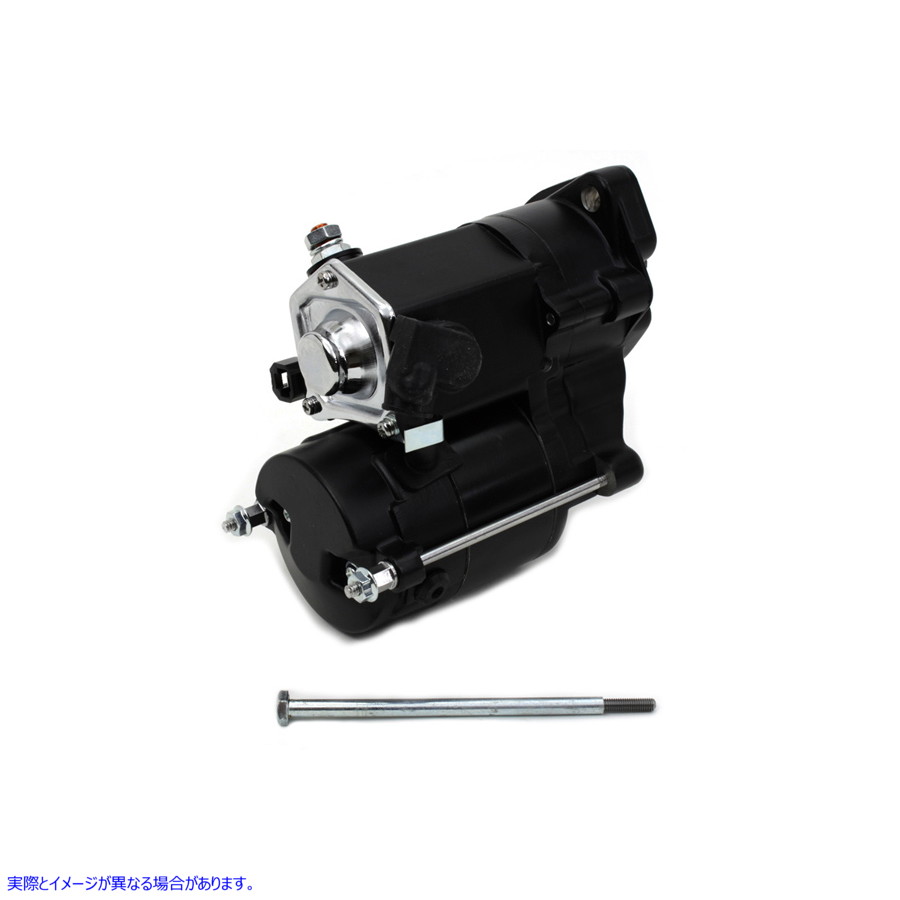 32-5117 Volt Tech スターター モーター 1.7kW ブラック Volt Tech Starter Motor 1.7kW Black 取寄せ Vツイン (検索用／ All Ba