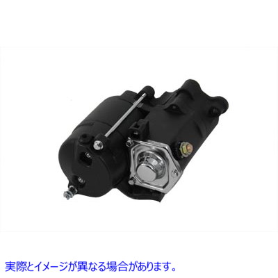 32-5124 Volt Tech スターター モーター 1.4kW ブラック 取寄せ Vツイン Volt Tech Starter Motor 1.4kW Black (検索用／31390-9