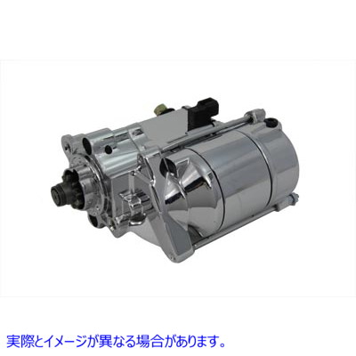 32-5127 スターター アセンブリ クローム スターター ボタン付き 取寄せ Vツイン Starter Assembly Chrome with Starter Button