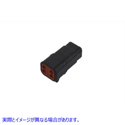 32-6524 Deutsch 配線ソケット ハウジング 4 ポジション Deutsch Wiring Socket Housing 4 Position 取寄せ Vツイン (検索用／74