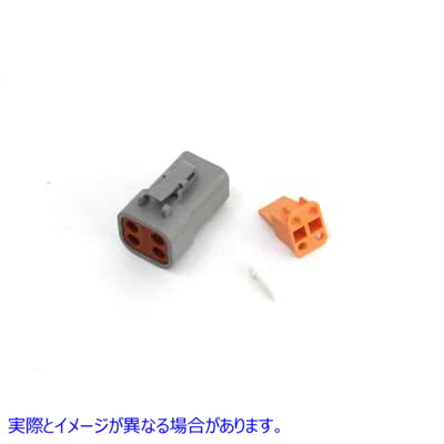 32-7436 ドイツのシールド コネクタ アセンブリ Deutch Sealed Connector Assembly 取寄せ Vツイン (検索用／72614-01BK 72195-9