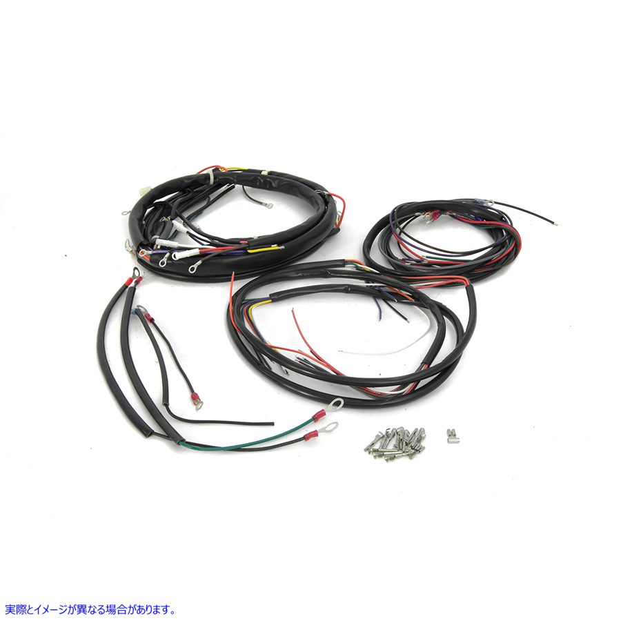 32-7551 ビルダーズ ワイヤーハーネス キット 取寄せ Vツイン Builders Wiring Harness Kit (検索用／70326-73A