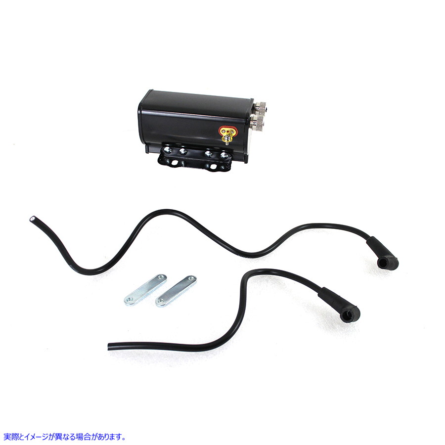 32-7588 ブラック 6 ボルト点火コイル 5 オーム 取寄せ Vツイン Black 6 Volt Ignition Coil 5 Ohms (検索用／