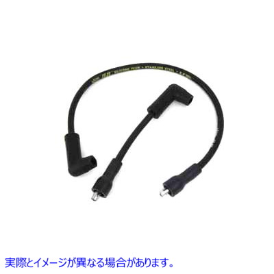 32-8046 アクセルブラック 8.8mm スパークプラグワイヤーセット 取寄せ Vツイン Accel Black 8.8mm Spark Plug Wire Set (検索用