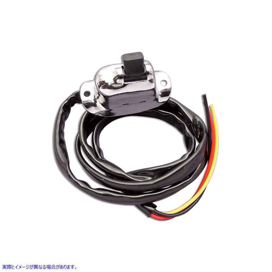 32-8085 ワイヤー付き2ポジションハンドルバーディマースイッチ Two Position Handlebar Dimmer Switch With Wires 取寄せ Vツイ