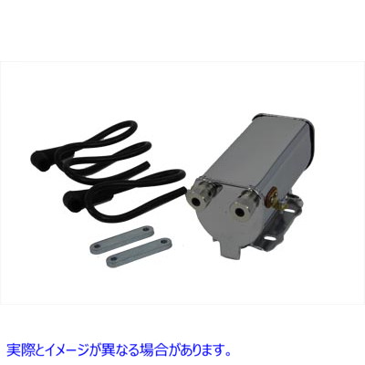 32-8089 クローム 6 ボルト点火コイル 取寄せ Vツイン Chrome 6 Volt Ignition Coil (検索用／