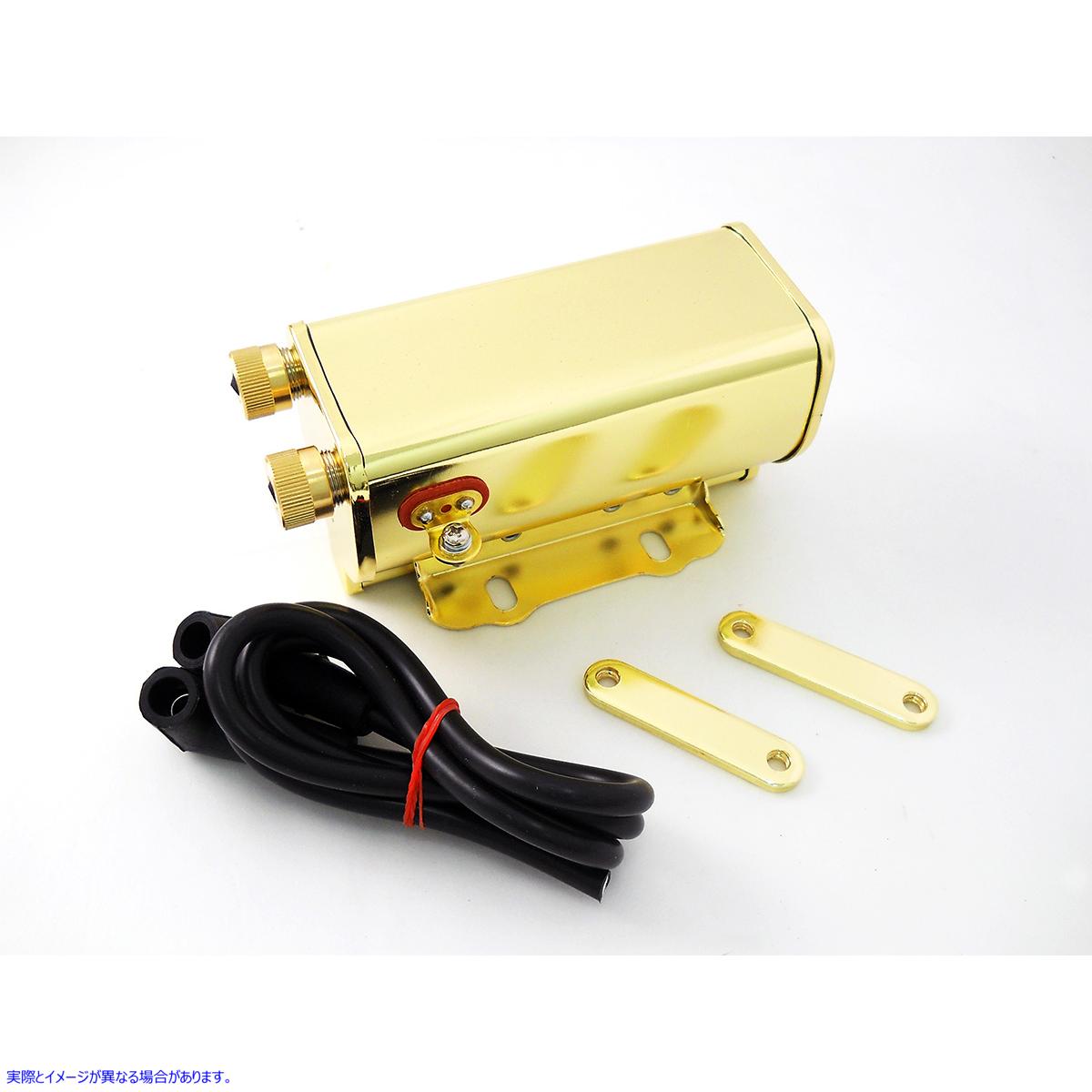 32-8112 真鍮メッキ 12 ボルト点火コイル 取寄せ Vツイン Brass Plated 12 Volt Ignition Coil (検索用／