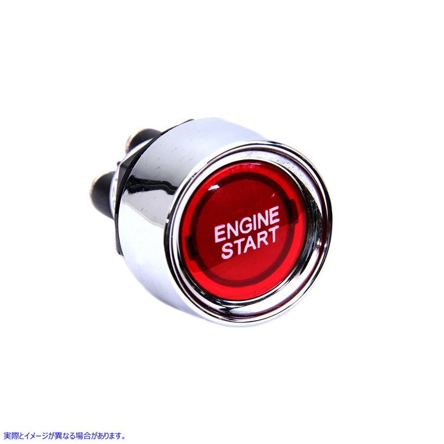 32-8115 ユニバーサルプッシュスタート点火ボタン Universal Push Start Ignition Button 取寄せ Vツイン (検索用／