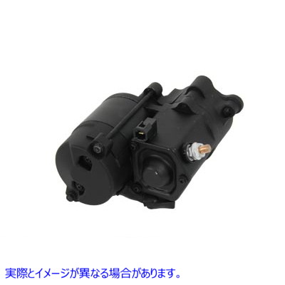 32-9072 スターターモーター ブラック 取寄せ Vツイン Starter Motor Black (検索用／31390-91E