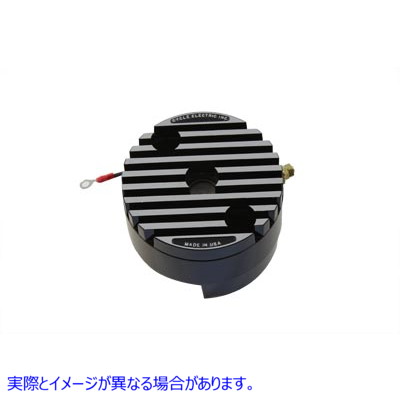 32-9282 低出力 12 ボルト レギュレーター エンド カバー 取寄せ Vツイン Low Output 12 Volt Regulator End Cover (検索用／ Cy