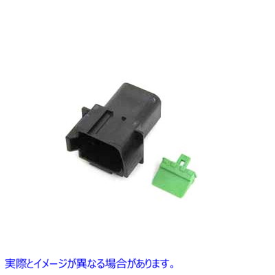 32-9613 ドイツ製密閉型 8 線コネクタ コンポーネント Deutsch Sealed 8 Wire Connector Component 取寄せ Vツイン (検索用／721