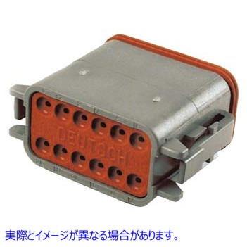 32-9614 ドイツ製密閉型 12 線コネクタ コンポーネント Deutsch Sealed 12 Wire Connector Component 取寄せ Vツイン (検索用／7