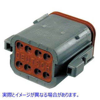 32-9624 ドイツ製密閉型 8 線コネクタ コンポーネント Deutsch Sealed 8 Wire Connector Component 取寄せ Vツイン (検索用／721