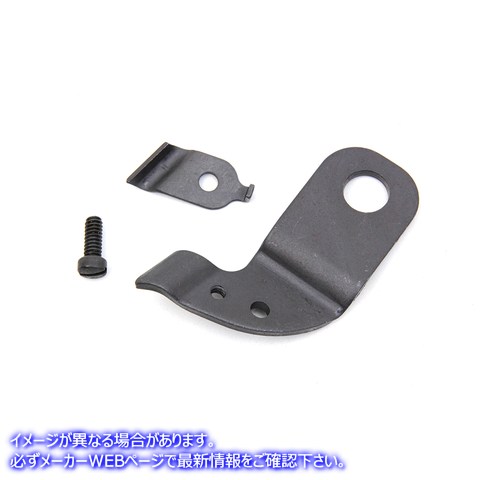 3215-4 パーカーライズド スロットル ケーブル ブラケット 取寄せ Vツイン Parkerized Throttle Cable Bracket (検索用／ Colony