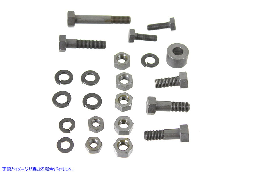 3279-22 エキゾーストシステム取付ボルトキット パーカーライズド Exhaust System Mounting Bolt Kit Parkerized 取寄せ Vツイン