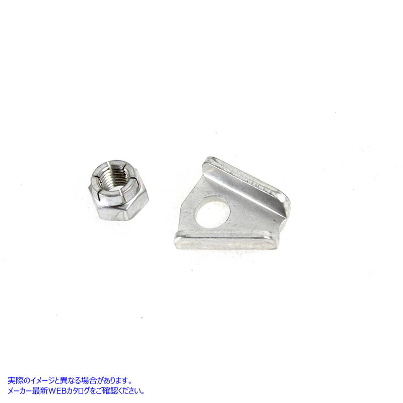 3291-2 ブレーキケーブルクレビスクランプとナットのセット 取寄せ Vツイン Brake Cable Clevis Clamp and Nut Set (検索用／452