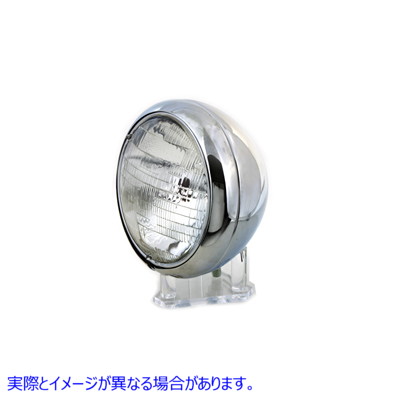 33-0037 6 ボルト 7 インチ ラウンド シールド ビーム ヘッドランプ アセンブリ 6 Volt 7 inch Round Sealed Beam Headlamp Asse