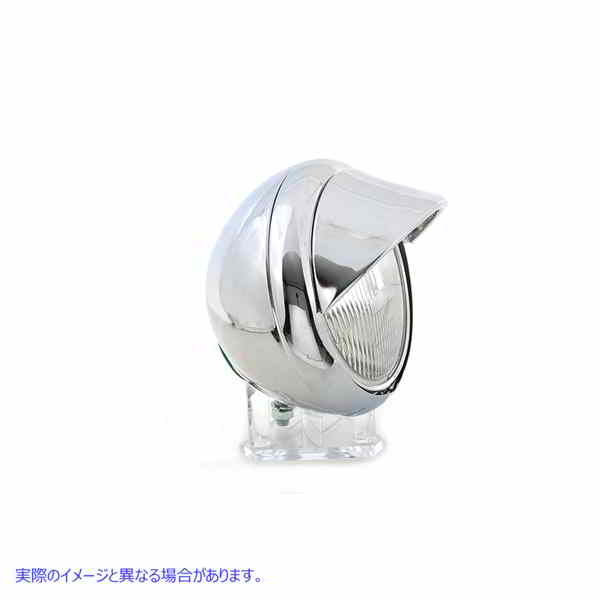 33-0042 7インチ丸型ヘッドランプ 7 inch Round Headlamp 取寄せ Vツイン (検索用／