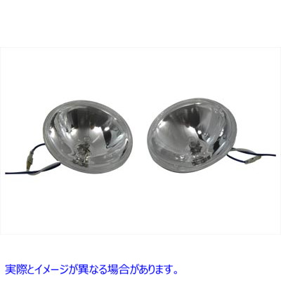 33-0152 4-1/2 インチ スポットランプ シール ビーム バルブ セット 4-1/2 inch Spotlamp Seal Beam Bulb Set 取寄せ Vツイン (