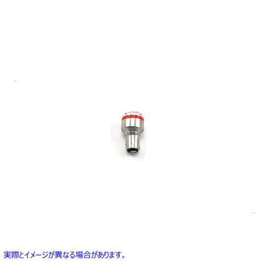 33-0158 12 ボルト赤色 LED テールランプ電球 12 Volt Red LED Tail Lamp Bulb 取寄せ Vツイン (検索用／