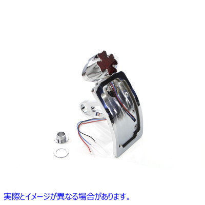 33-0215 マルタクロームLEDテールランプキット Maltese Chrome LED Tail Lamp Kit 取寄せ Vツイン (検索用／