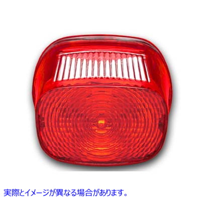 33-0238 テールランプレンズ ストックスタイル レッド Tail Lamp Lens Stock Style Red 取寄せ Vツイン (検索用／68140-99