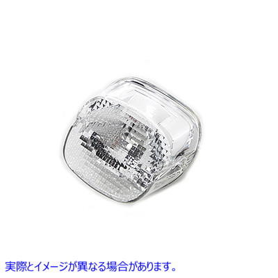 33-0255 テールランプレンズ レイダウンスタイル クリア Tail Lamp Lens Laydown Style Clear 取寄せ Vツイン (検索用／