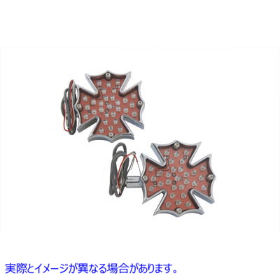 33-0269 ファイヤーマンクロスウインカーセットのみ Fireman Cross Turn Signal Set Only 取寄せ Vツイン (検索用／