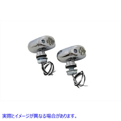 33-0277 LEDクリアマーカーランプセット センターマウント LED Clear Marker Lamp Set Center Mount 取寄せ Vツイン (検索用／