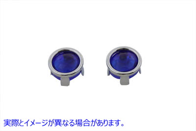 33-0283 Blue Dots Plastic Lens with Chrome Rim 取寄せ Vツイン (検索用／ Wyatt Gatling