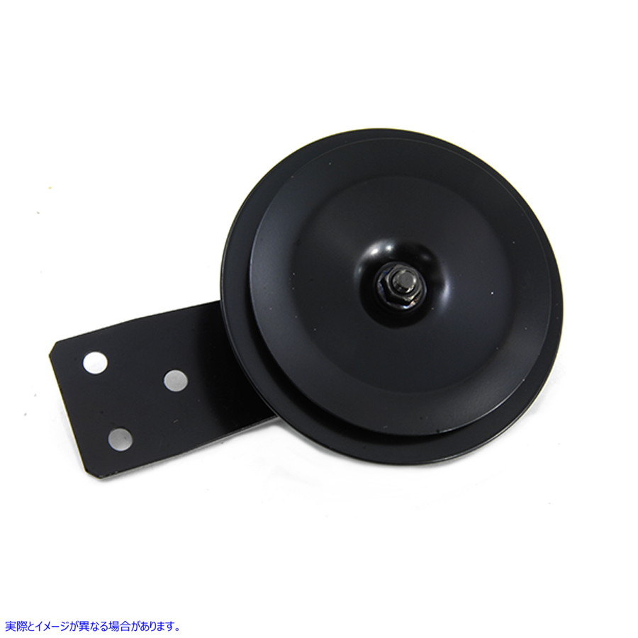 33-0324 黒い12ボルトホーン Black 12 Volt Horn 取寄せ Vツイン (検索用／69043-96A Wyatt Gatling