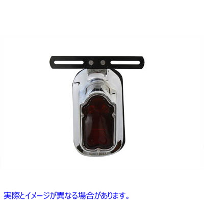 33-0329 レプリカクロームトゥームストーンテールランプ Replica Chrome Tombstone Tail Lamp 取寄せ Vツイン (検索用／