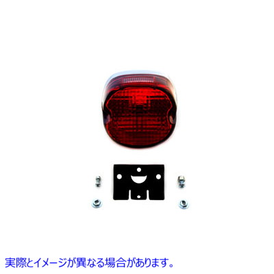 33-0336 クロームデコレイダウンテールランプAssy Chrome Deco Lay Down Tail Lamp Assembly 取寄せ Vツイン (検索用／