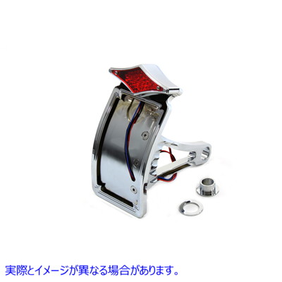 33-0350 クロームダイヤモンド LED 縦型テールランプ アセンブリ Chrome Diamond LED Vertical Tail Lamp Assembly 取寄せ Vツイ